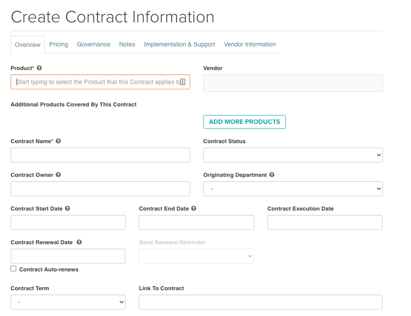 create contract