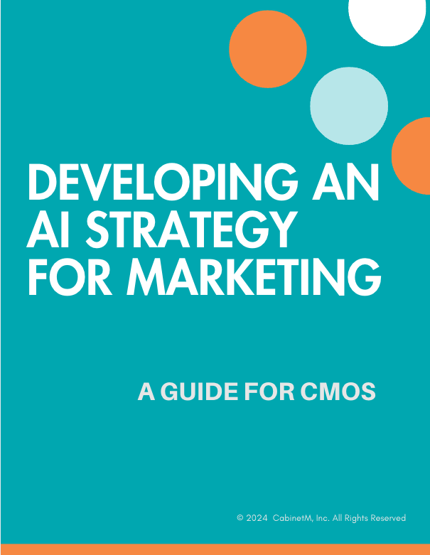Developing an AI Strategy for Marketing