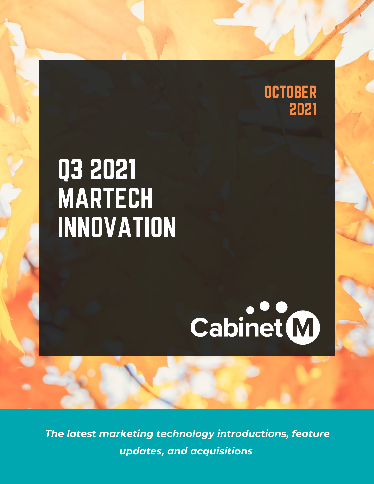 MarTech Innovation October 2021 